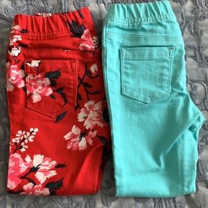 Old Navy girl leggings/jeans size 4T